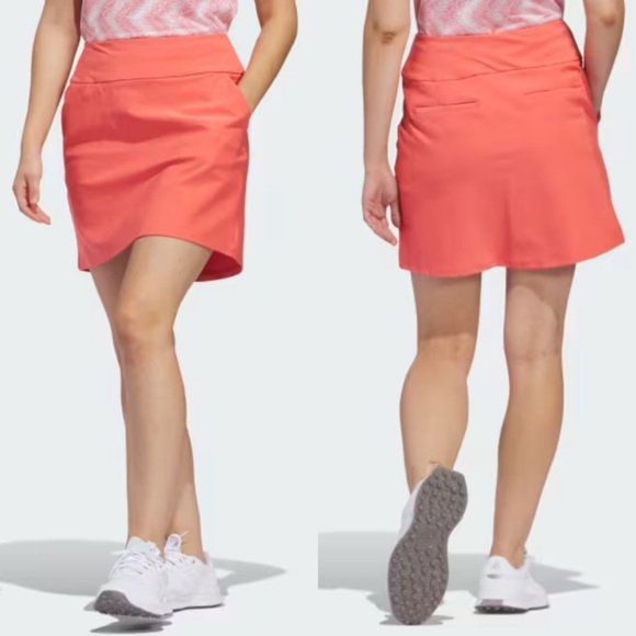 adidas Pants - NWT Adidas Ultimate365 Solid Skort Preloved Scarlet